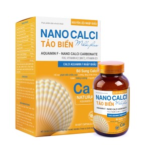 Nano Calci Milk Plus (Tảo Biển Vỏ Vàng)